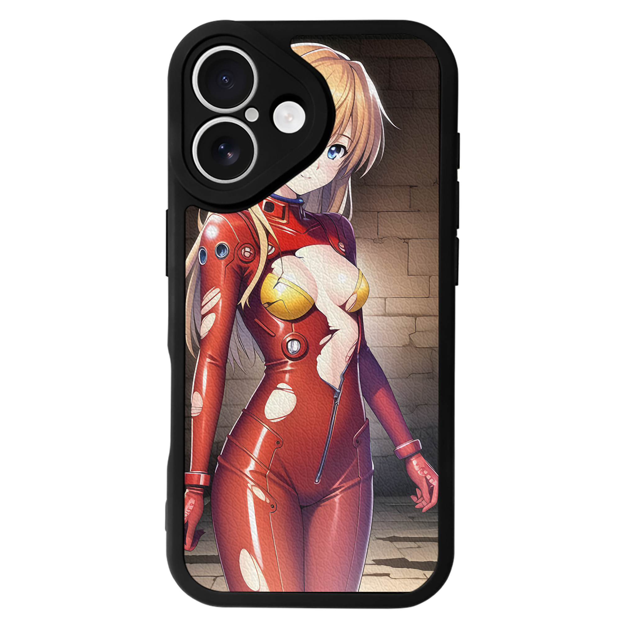 （画像用） EVA 新世紀エヴァンゲリオン 【iPhone 16シリーズ対応】シリコンスマホケース（レザー調） 材質：シリコン